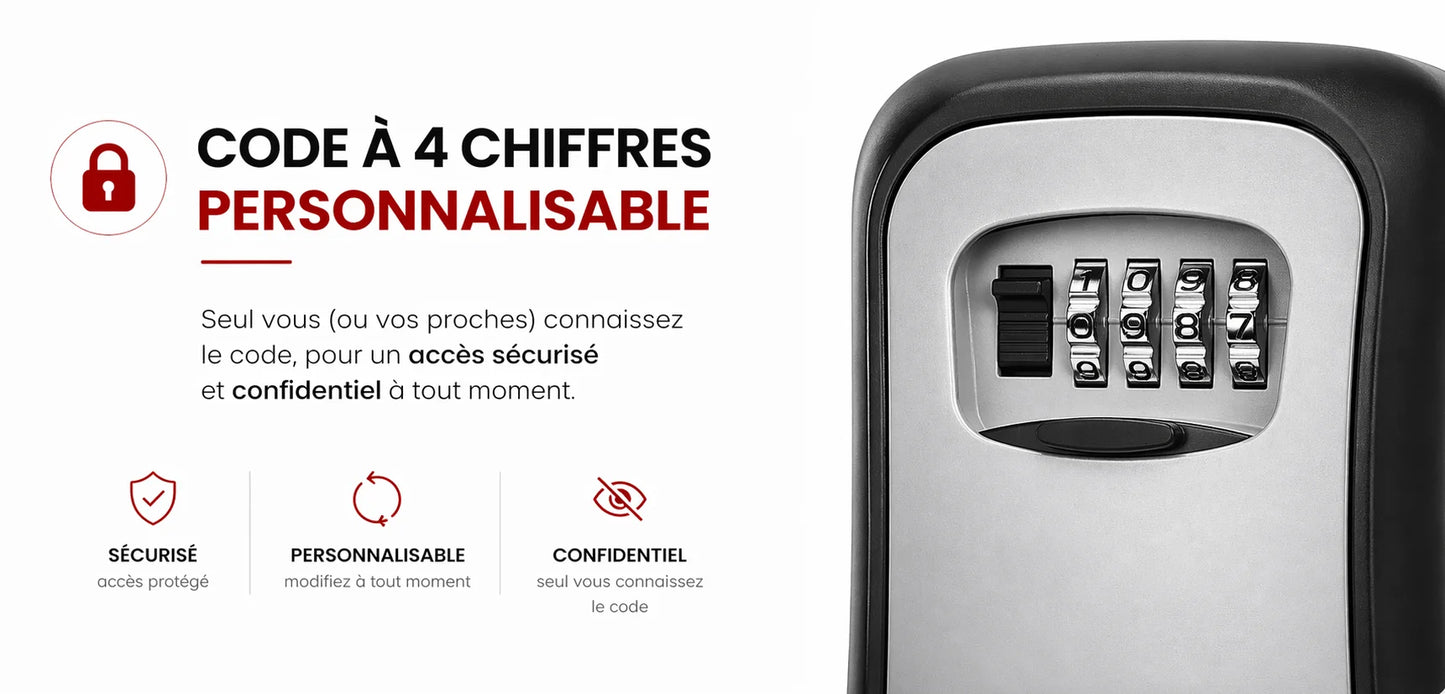 Boîte à clés sécurisée KODBOX®